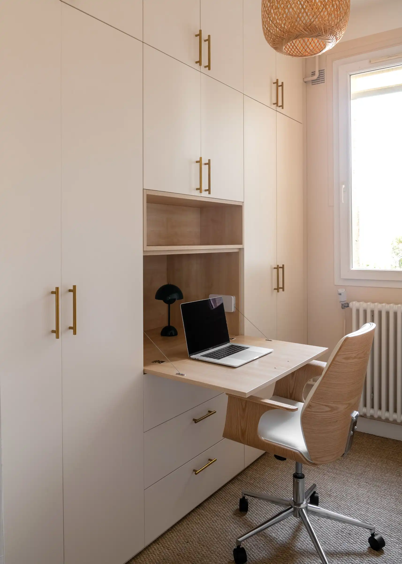 Armoire bureau intégré - Conception, fabrication et pose