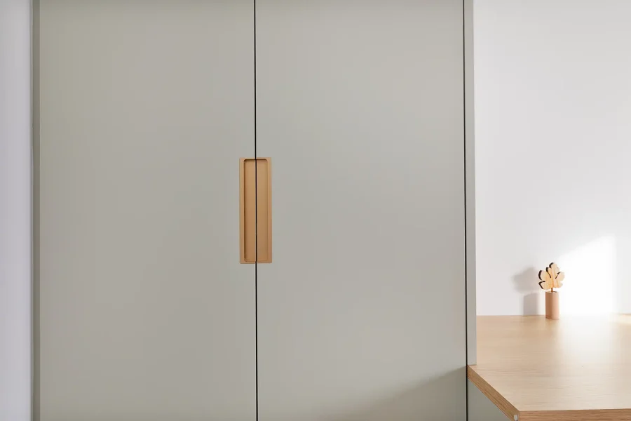 Intégration du placard avec bureau dans une pièce multifonction à Fontenay-sous-Bois